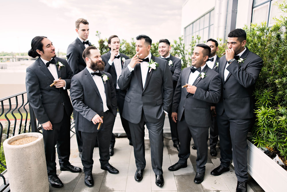 Houston Wedding- Pharris Photography- Kaimyn + Ezra- Groomsmen