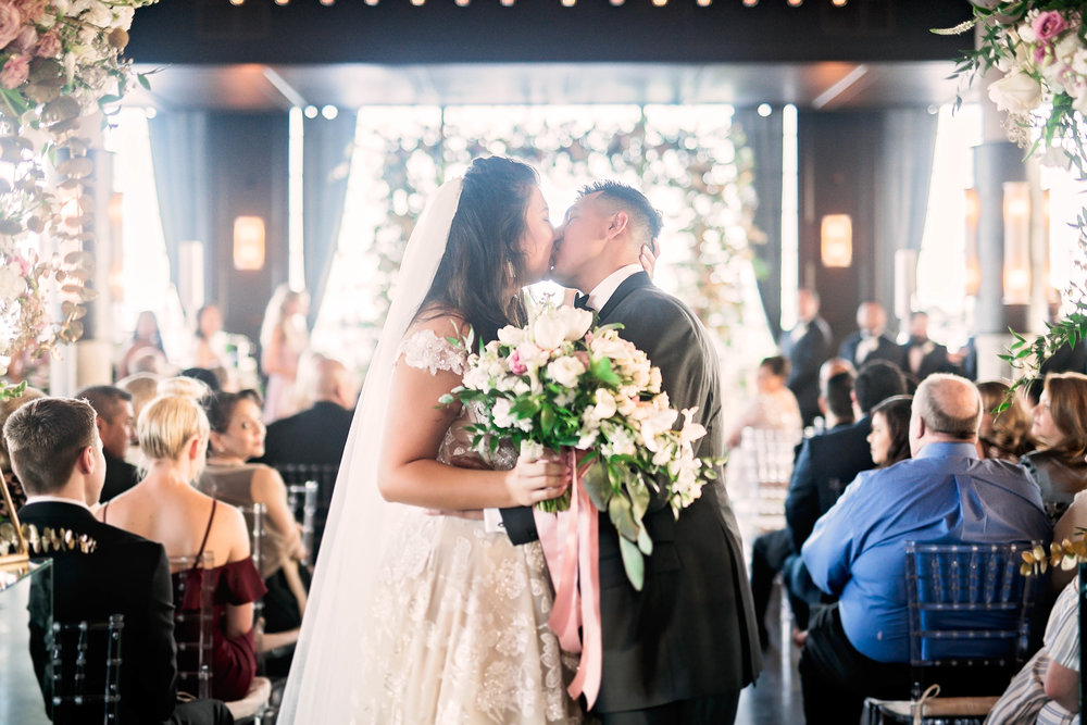 Houston Wedding- Pharris Photography- Ceremony- Kaimyn + Ezra- Just Married