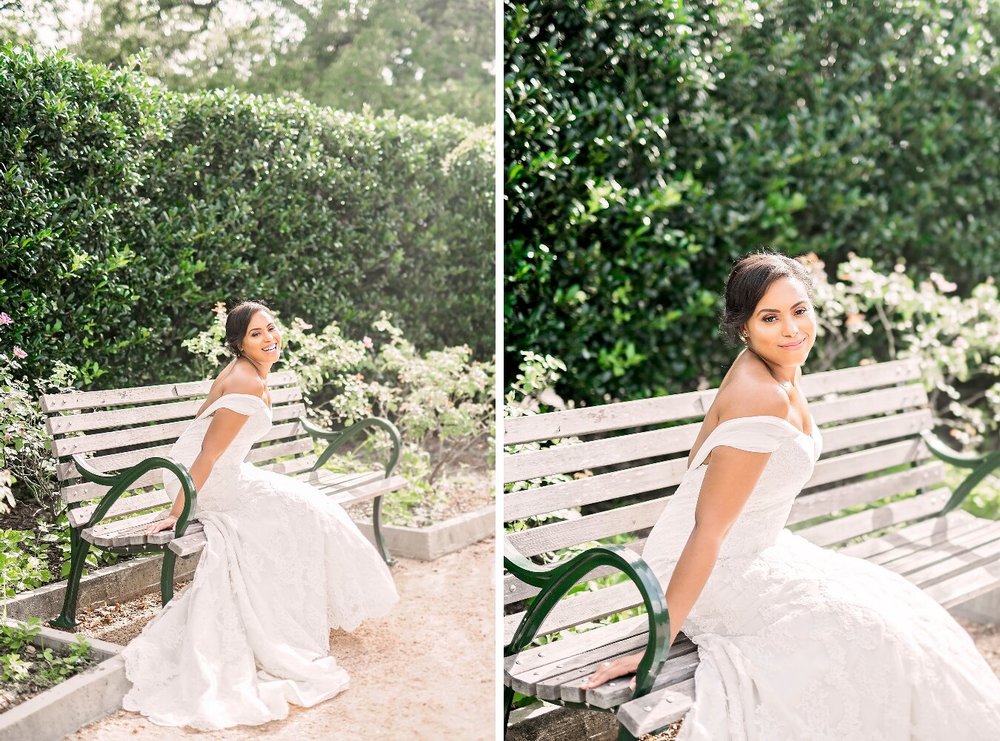 Pharris Photography- Bridal Portraits- McGovern Garden- Houston Bride- Kristin Brown