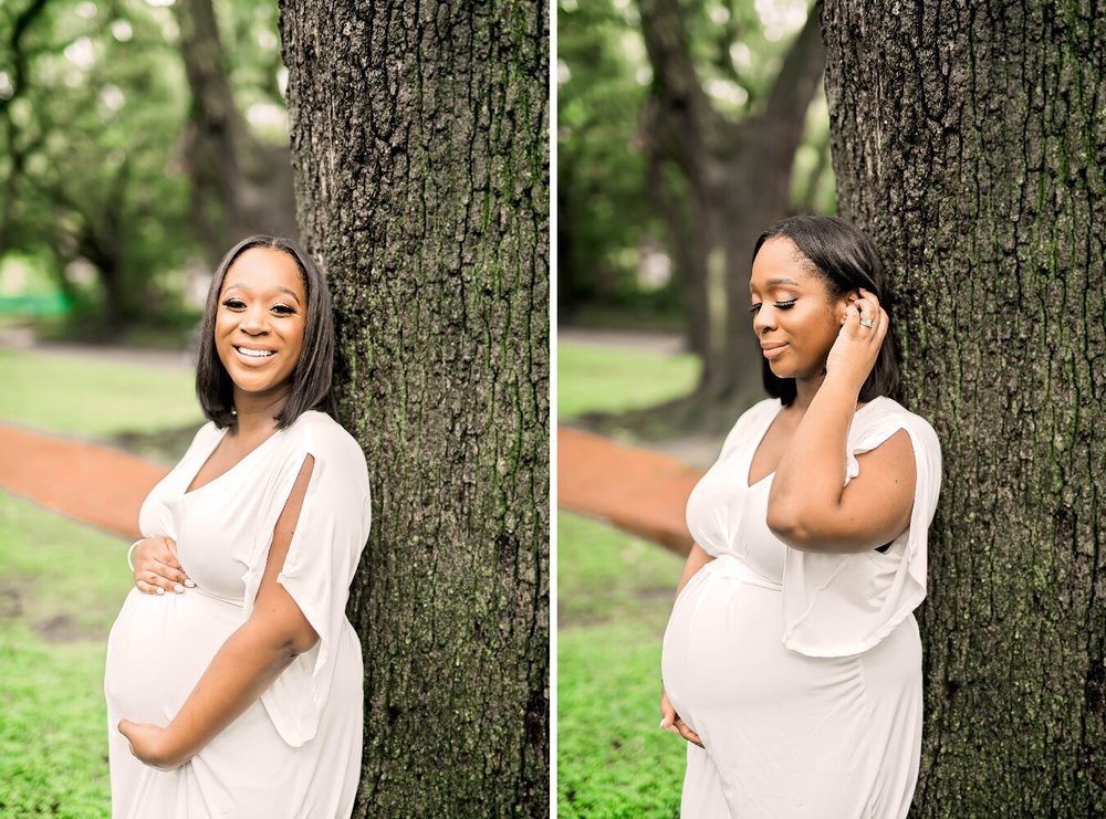 Pharris Photography- Maternity Session- Margaux- N&amp;S Boulevard Oaks- Houston