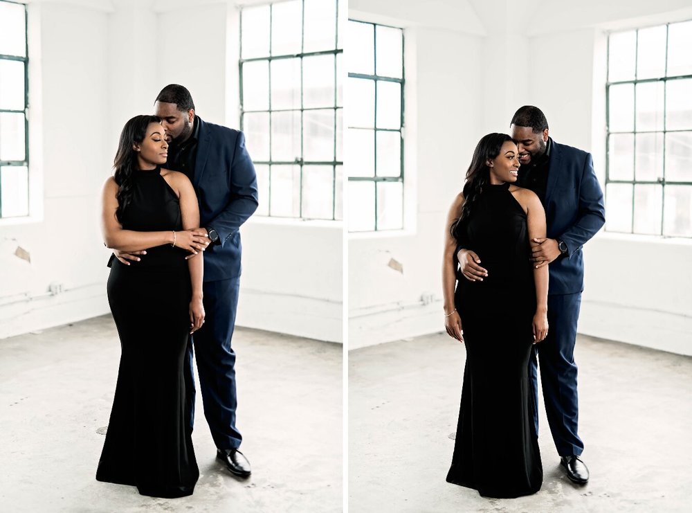 Houston Engagement- Pharris Photography- Engagement Session- The- Studio- HTX- Tyaria+Tiance