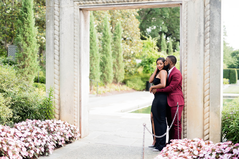 Dallas Engagement- Pharris Photography- Engagement Session- Dallas Arboretum and Botanical Garden- Brittany + Courtlan