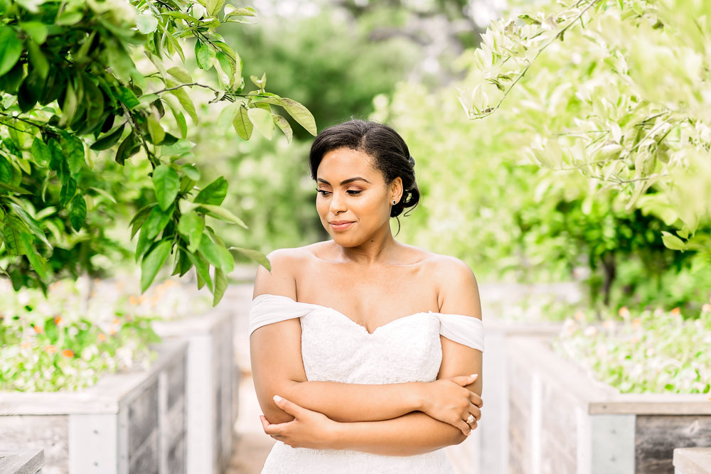 Pharris Photography- Bridal Portraits- McGovern Garden- Houston Bride- Kristin Brown