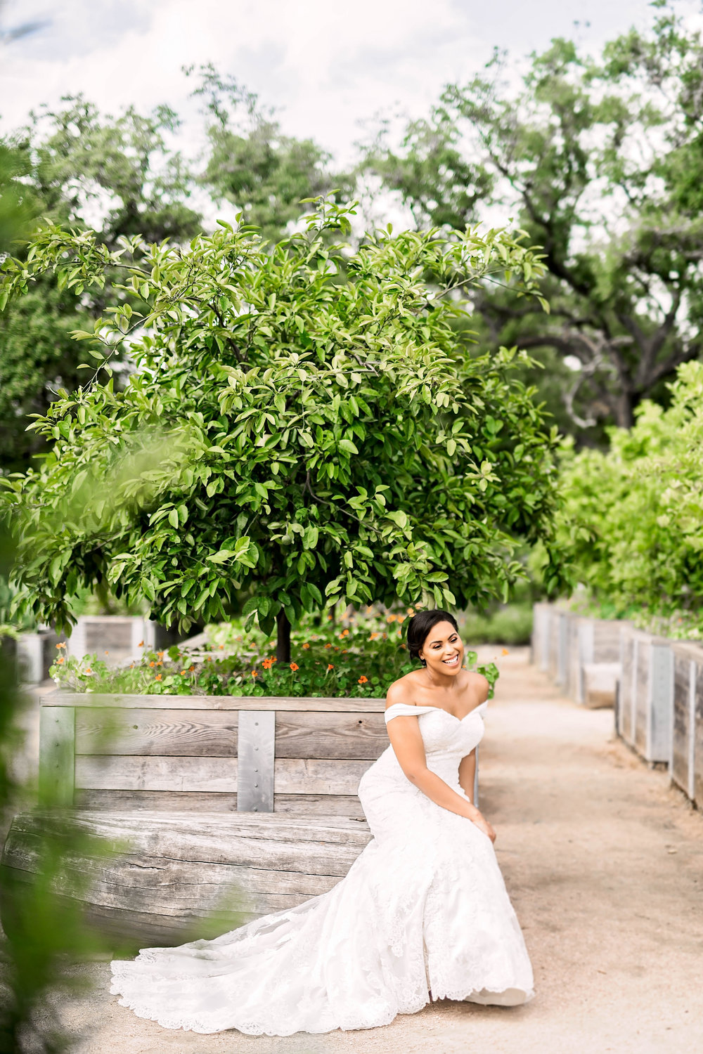 Pharris Photography- Bridal Portraits- McGovern Garden- Houston Bride- Kristin Brown