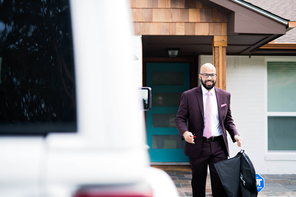 Dallas Wedding- Pharris Photography- Getting Ready- Sophie + Kellen- Groom