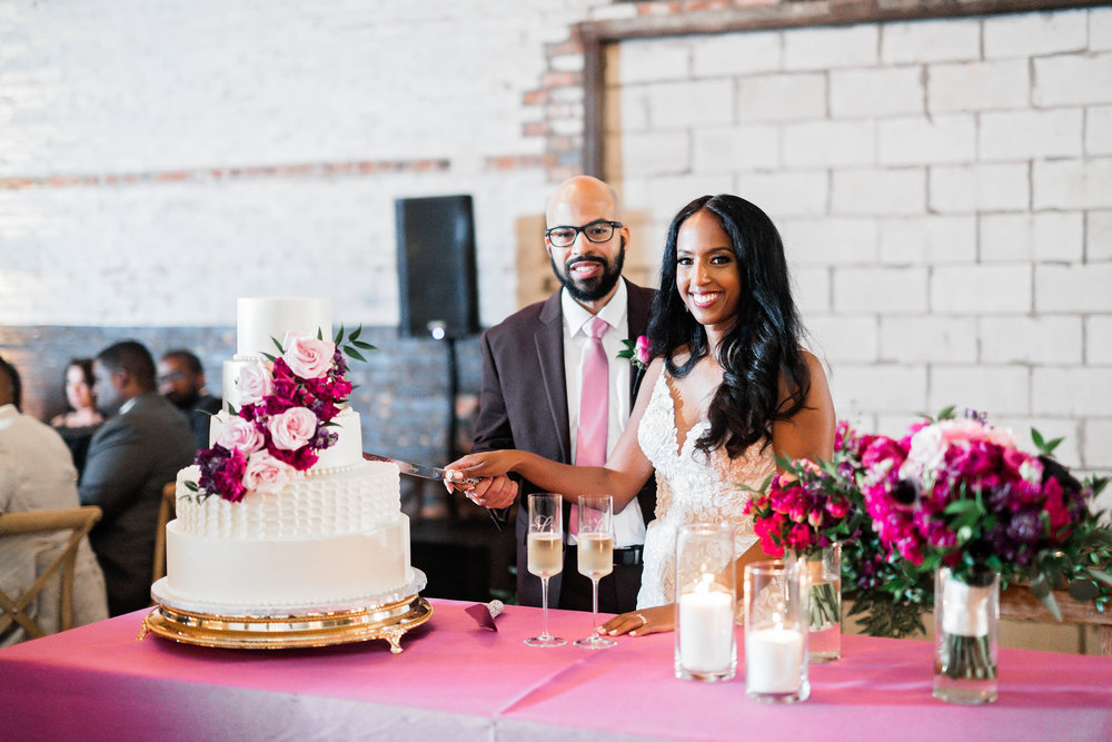 Dallas Wedding- Pharris Photography- Reception- Sophie + Kellen- Cake Tasting