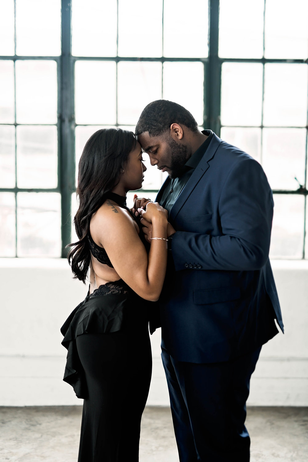 Houston Engagement- Pharris Photography- Engagement Session- The- Studio- HTX- Tyaria+Tiance