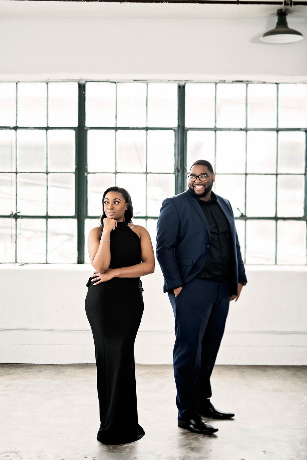 Houston Engagement- Pharris Photography- Engagement Session- The- Studio- HTX- Tyaria+Tiance