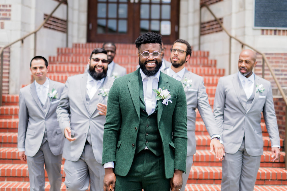 Houston Wedding- Pharris Photography- Bridal Party- Lorece + Jeremy- Groom &amp; Groomsmen