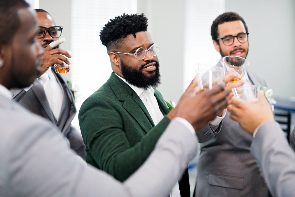 Houston Wedding- Pharris Photography- Getting Ready-Lorece + Jeremy- Groom