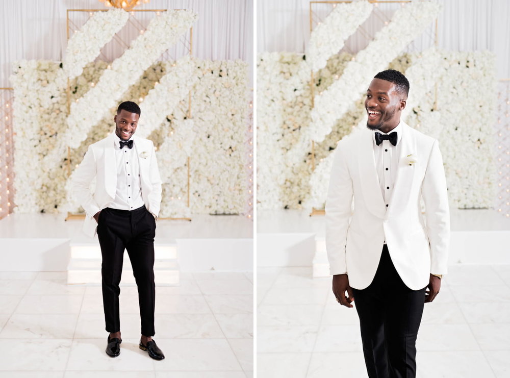 Houston Wedding- Pharris Photography- Couple- Jasmin + Jordan- Groom