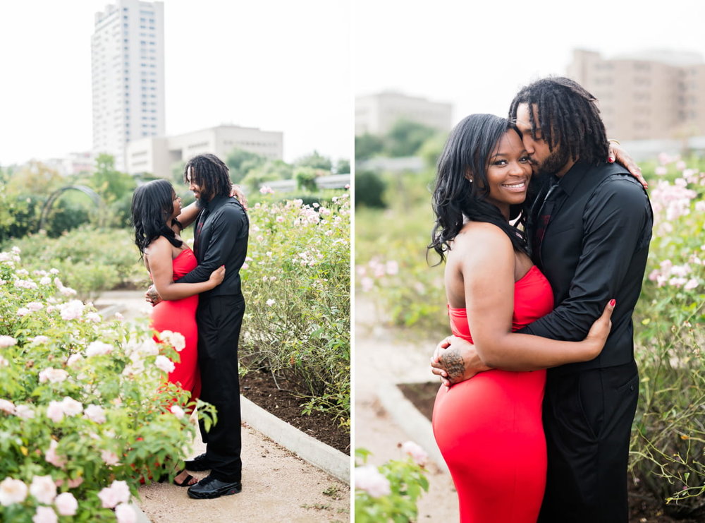 Houston Engagement- Pharris Photography- Engagement Session- Love and Basketball- Jada + Perier