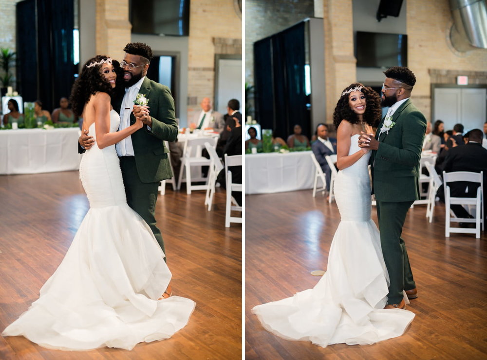 Houston Wedding- Pharris Photography- Reception- Lorece + Jeremy- First Dance