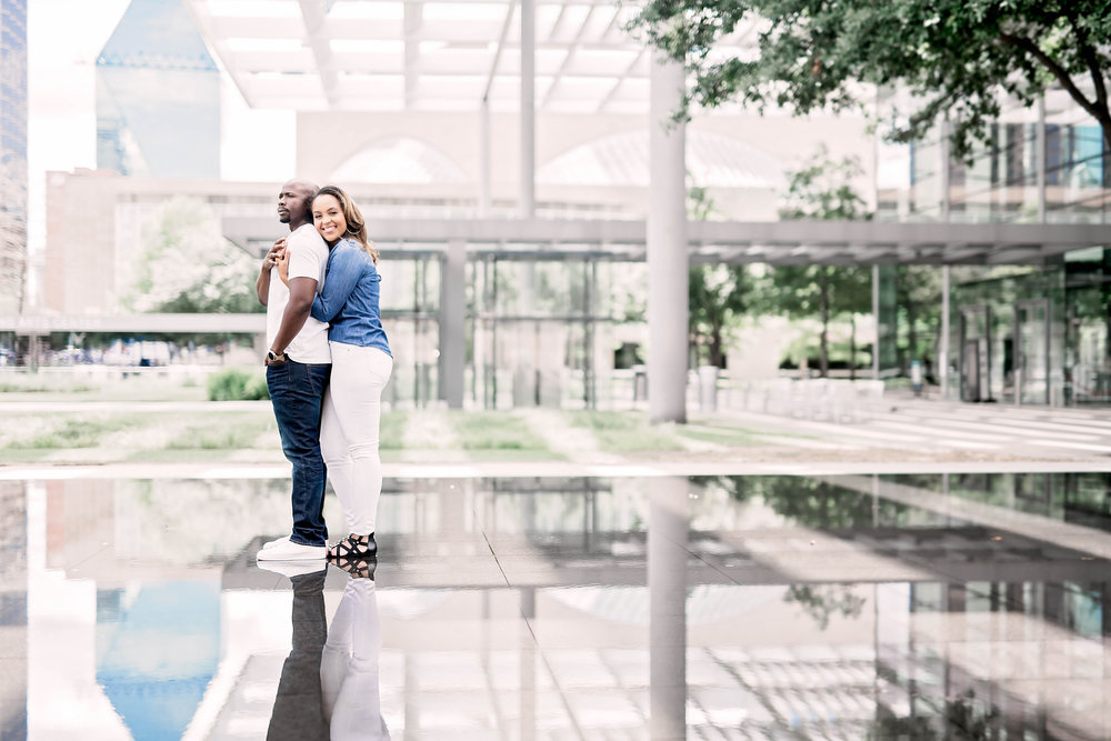 Dallas Engagement- Pharris Photography- Engagement Session- Winspear Opera House- Downtown Dallas- Brittney + Richard