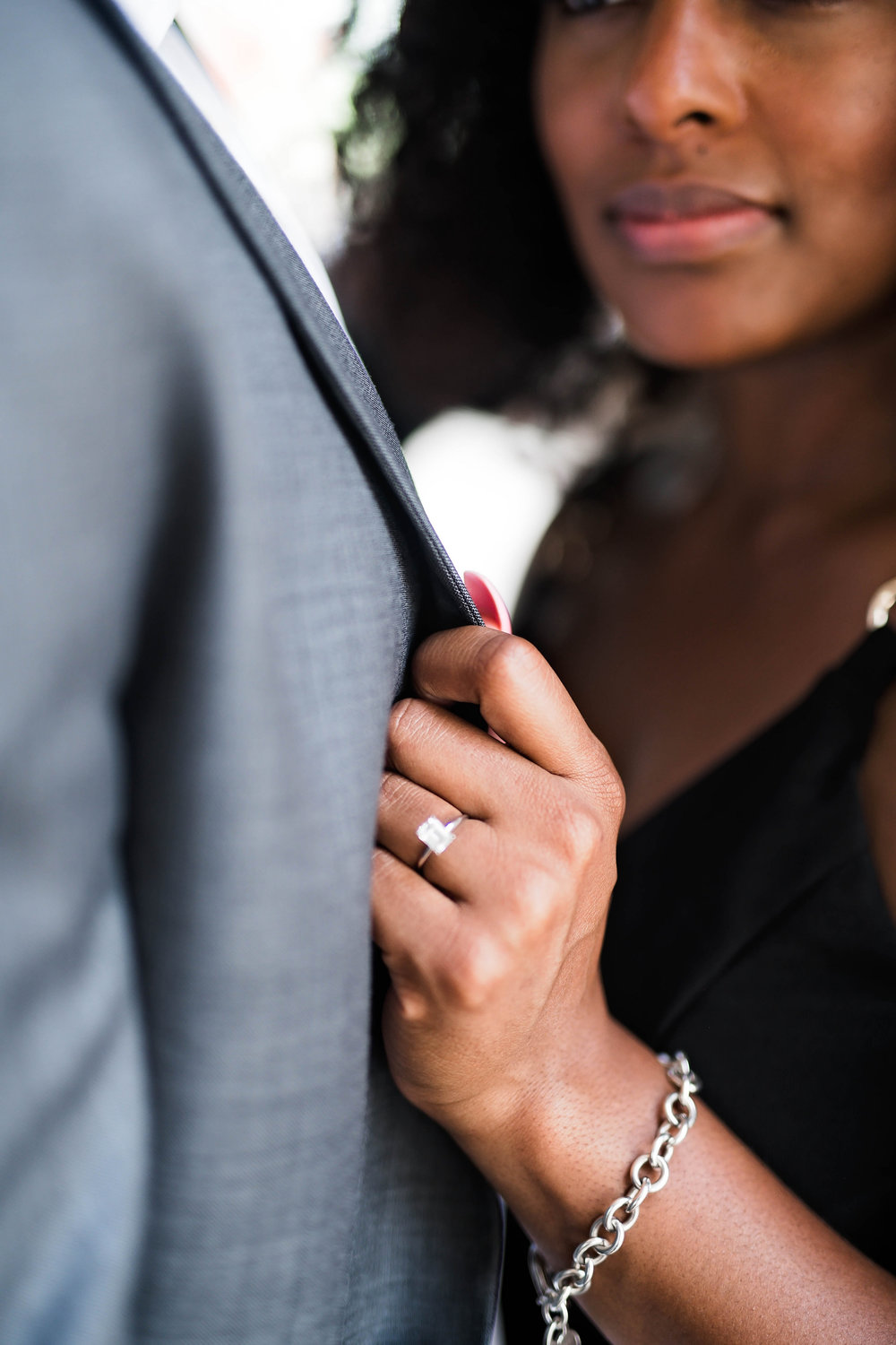 Houston Engagement- Pharris Photography- Engagement Session- Houston Rooftop- Carnisha + Ben