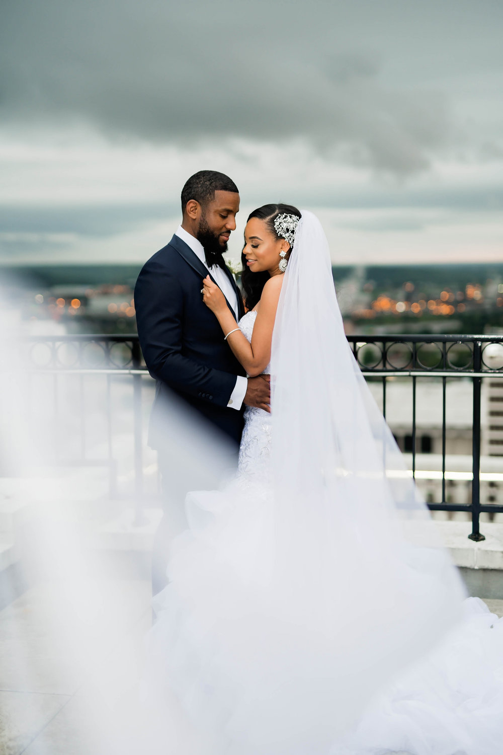 Tulsa Wedding- Pharris Photography- Couple- Darla + Quinton- Bride &amp; Groom