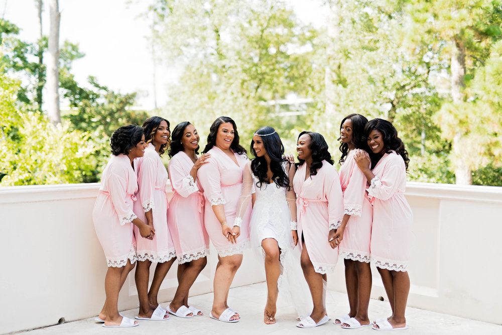 Houston Wedding- Pharris Photography- Getting Ready- Jasmin + Jordan- Bridesmaids