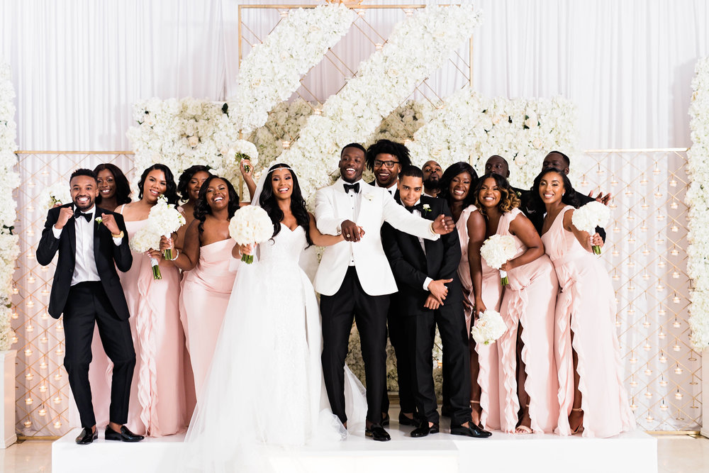 Houston Wedding- Pharris Photography- Bridal Party- Jasmin + Jordan- Wedding Party