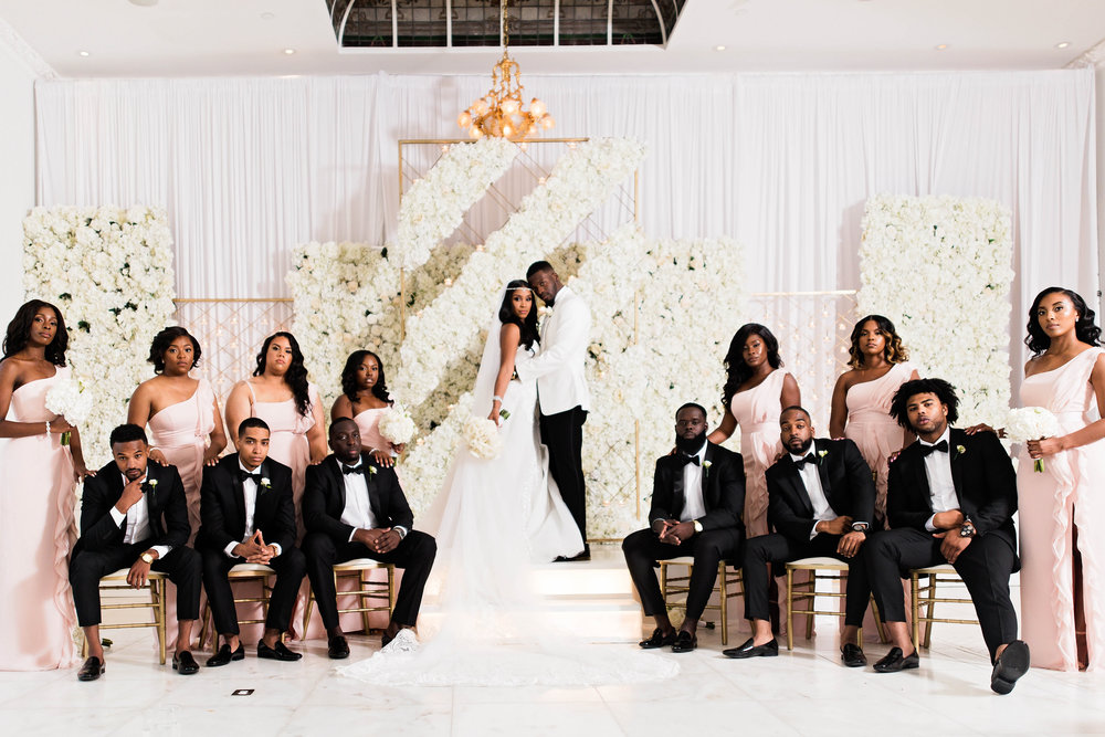 Houston Wedding- Pharris Photography- Bridal Party- Jasmin + Jordan- Wedding Party