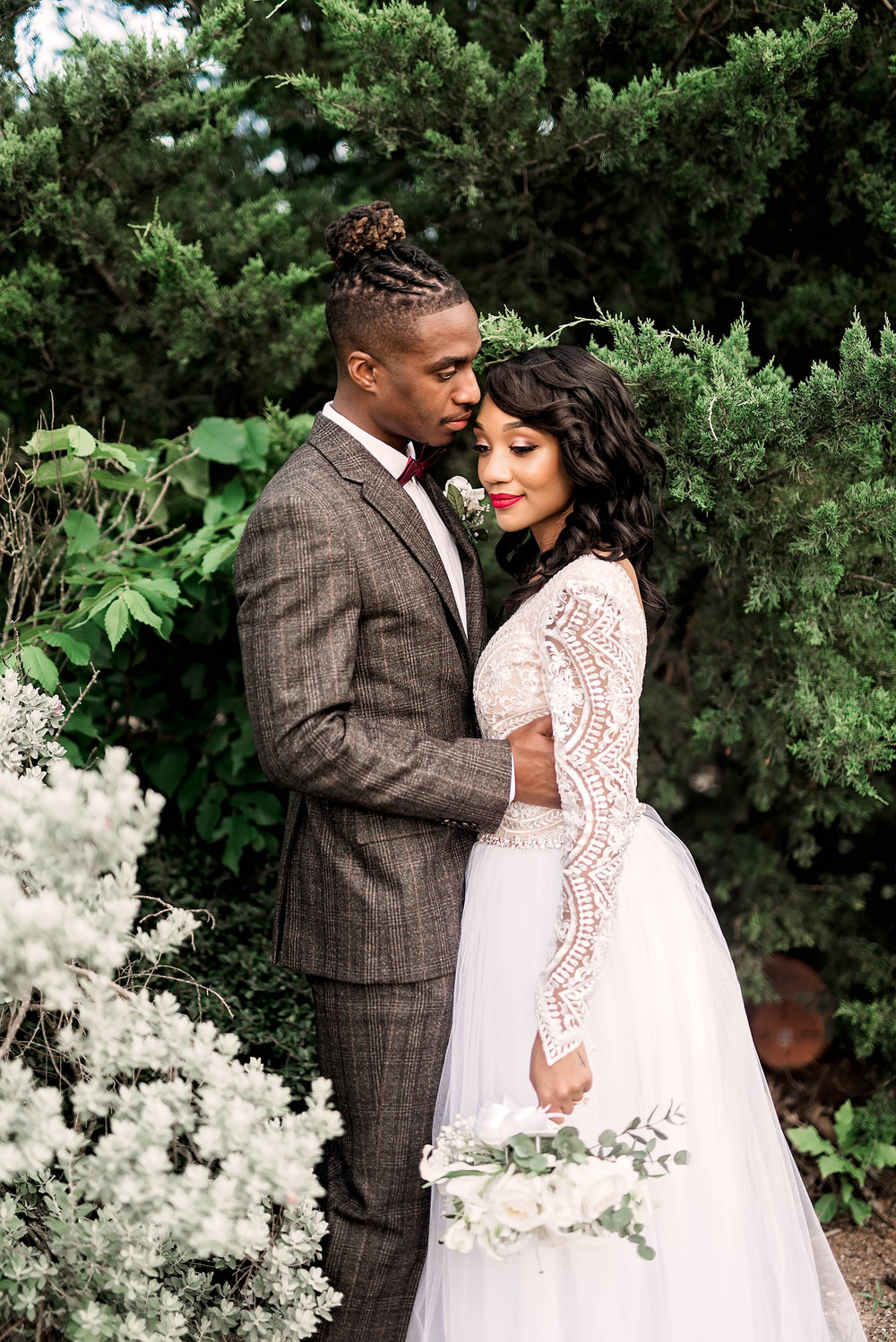 Dallas Wedding- Pharris Photography- Couple- Aaqila + Najee- Bride &amp; Groom