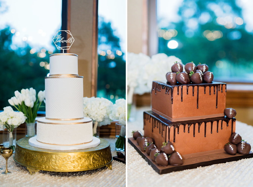 Houston Wedding- Pharris Photography- Reception- Kristin + Robert- Wedding Cake