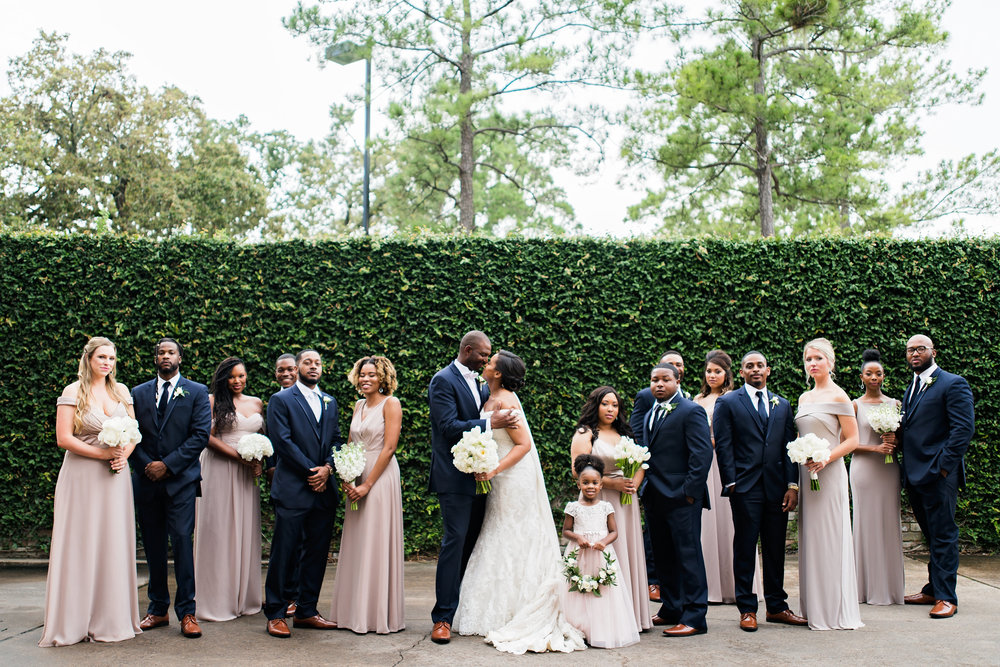 Houston Wedding- Pharris Photography- Ceremony- Kristin + Robert- Bridal Party