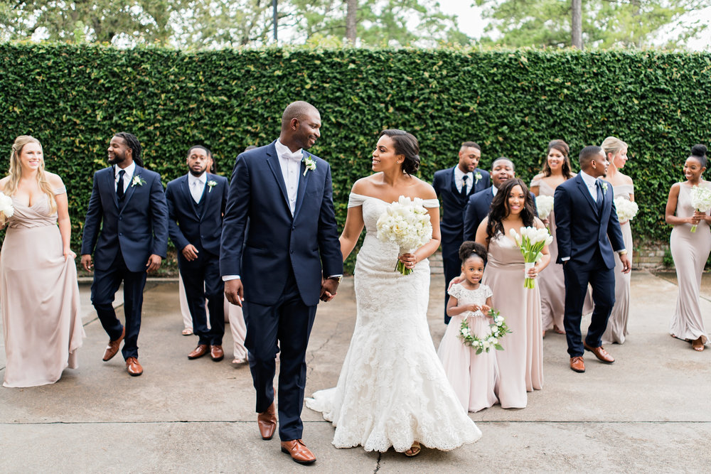 Houston Wedding- Pharris Photography- Ceremony- Kristin + Robert- Bridal Party