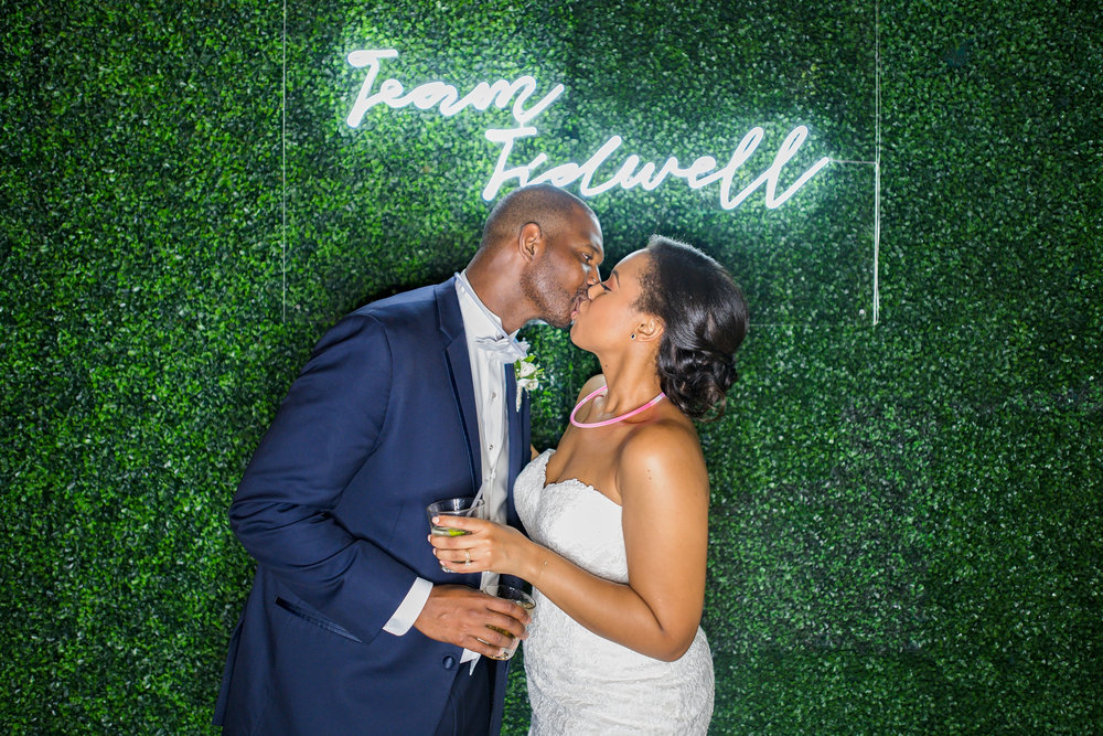 Houston Wedding- Pharris Photography- Reception- Kristin + Robert- Bride &amp; Groom