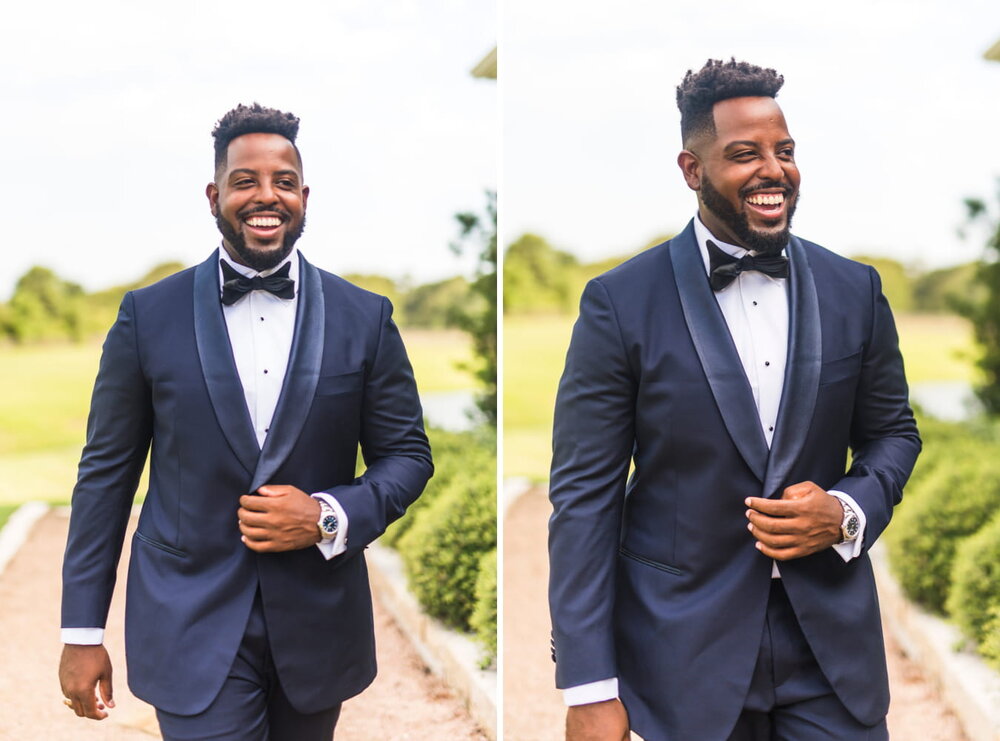 Dallas Wedding- Pharris Photography- Couple- Alexiss + Chaz- Groom