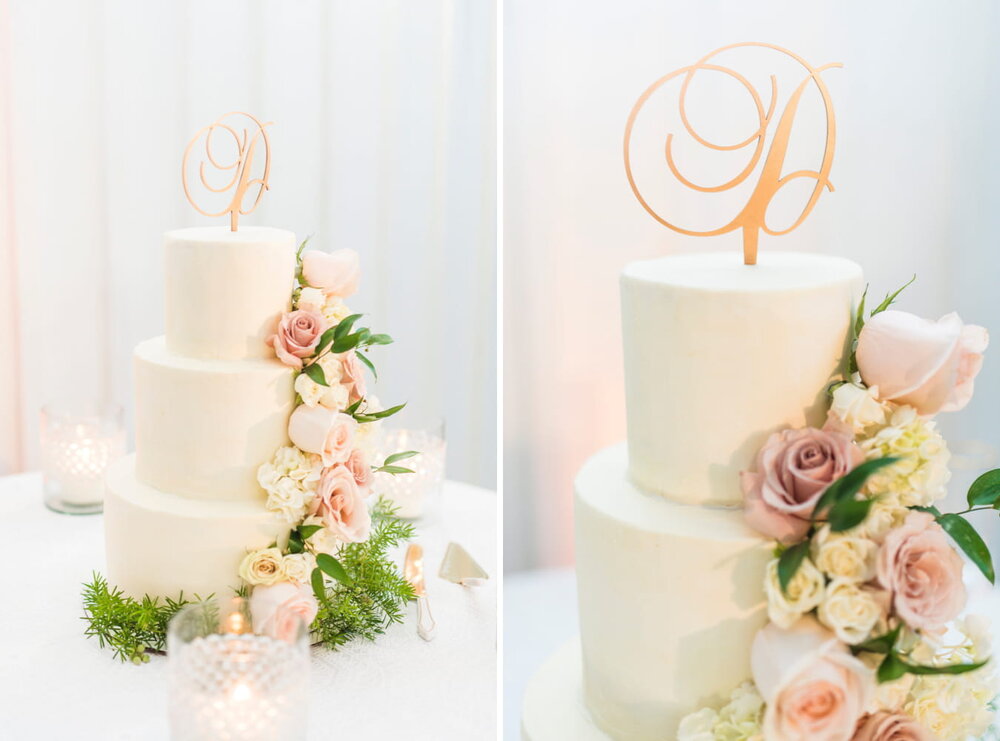 Dallas Wedding- Pharris Photography- Reception- Alexiss + Chaz- Wedding Cake