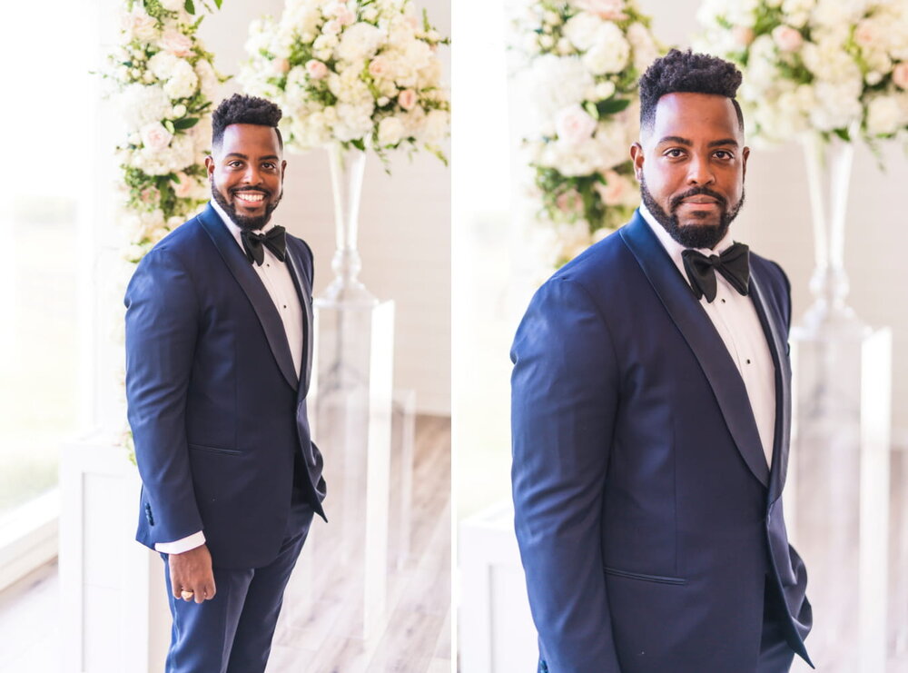 Dallas Wedding- Pharris Photography- Couple- Alexiss + Chaz- Groom