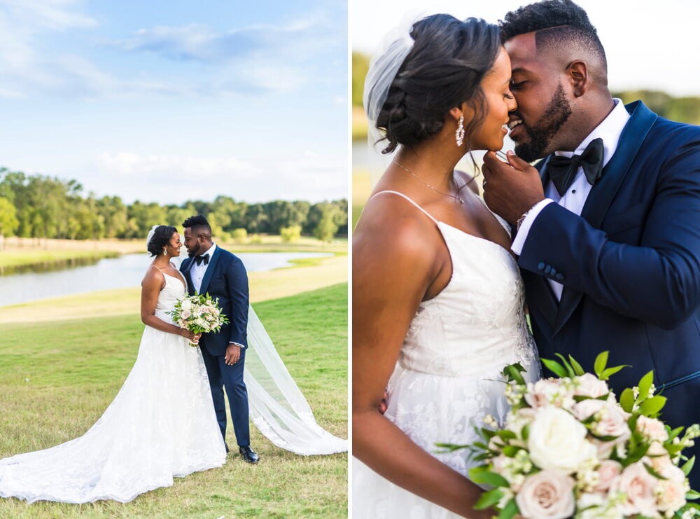 Dallas Wedding- Pharris Photography- Couple- Alexiss + Chaz- Bride &amp; Groom