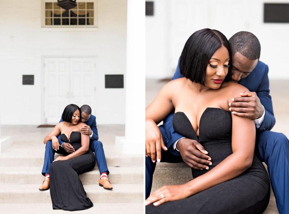 Dallas Engagement- Pharris Photography- Engagement Session- Arlington Hall- Mitchelle + Gbormie