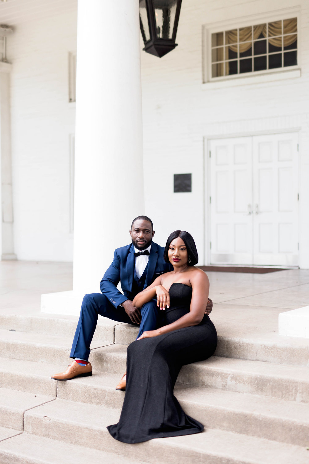 Dallas Engagement- Pharris Photography- Engagement Session- Arlington Hall- Mitchelle + Gbormie