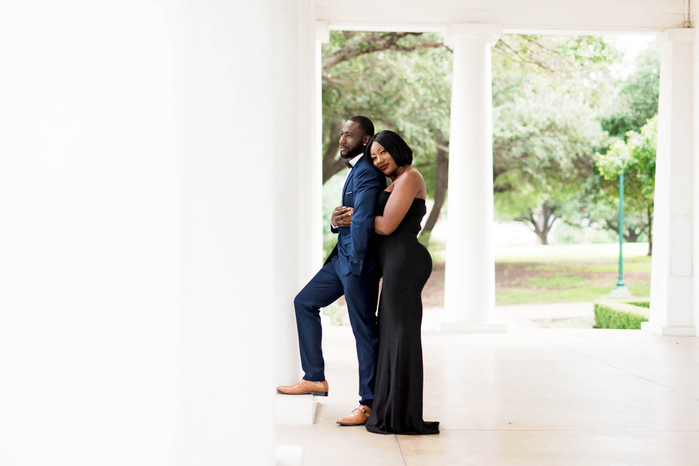 Dallas Engagement- Pharris Photography- Engagement Session- Arlington Hall- Mitchelle + Gbormie