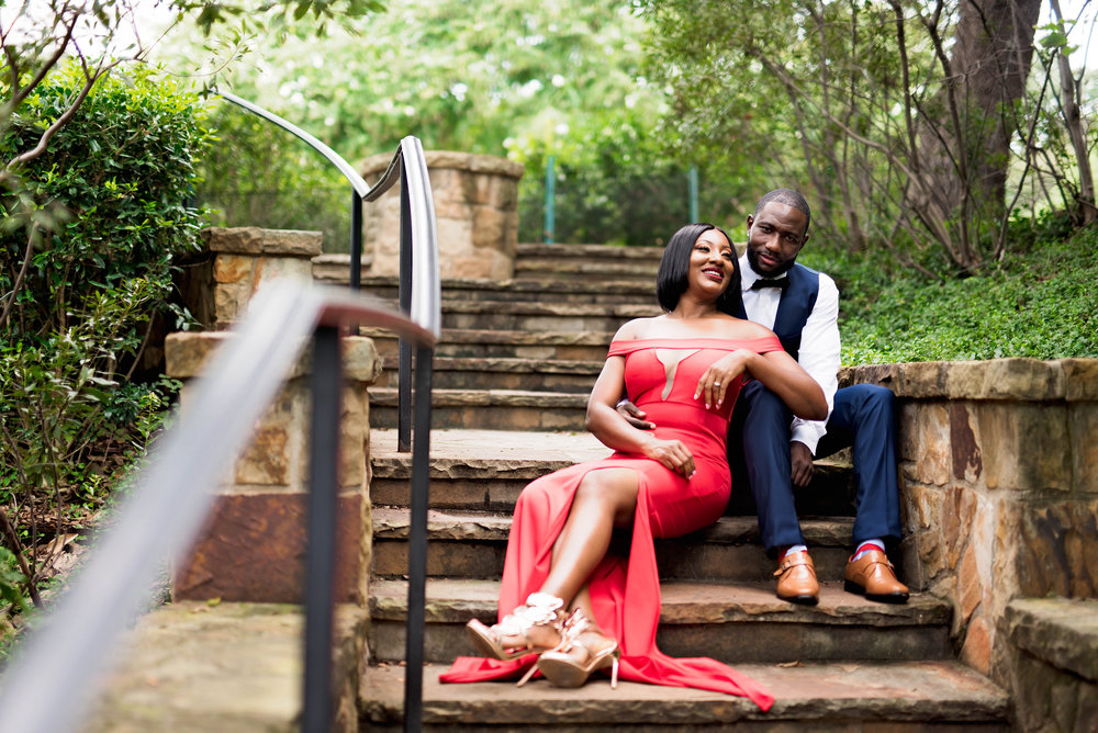 Dallas Engagement- Pharris Photography- Engagement Session- Arlington Hall- Mitchelle + Gbormie