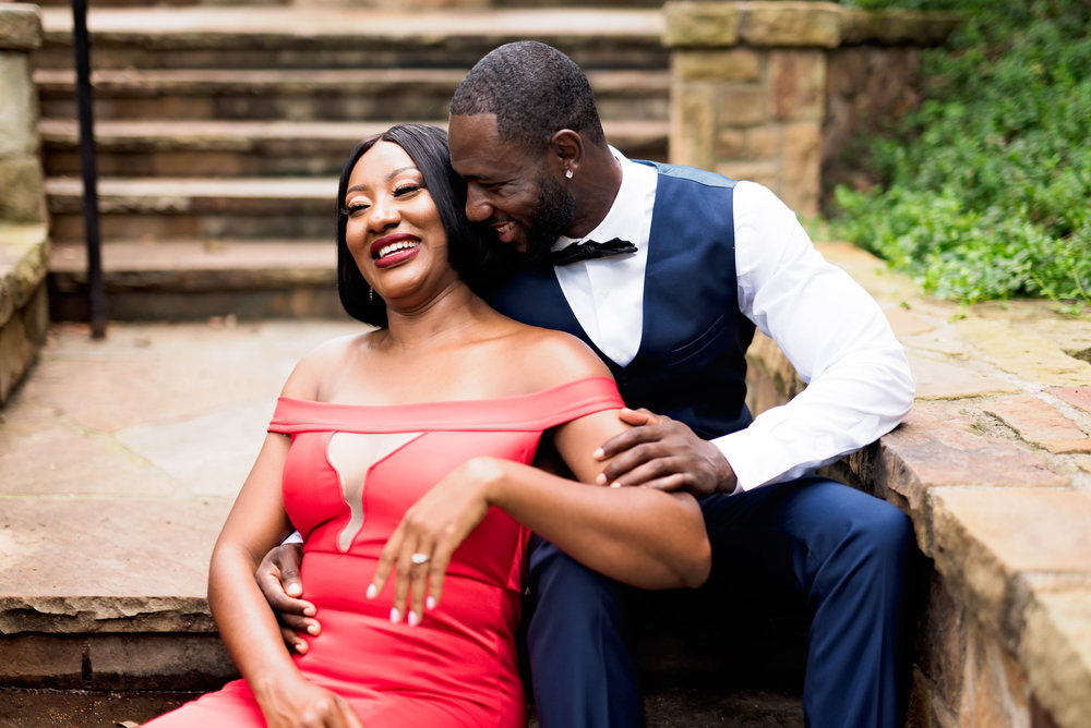 Dallas Engagement- Pharris Photography- Engagement Session- Arlington Hall- Mitchelle + Gbormie