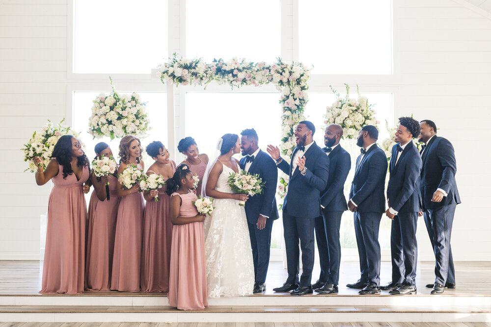 Dallas Wedding- Pharris Photography- Ceremony- Alexiss + Chaz- Wedding Party