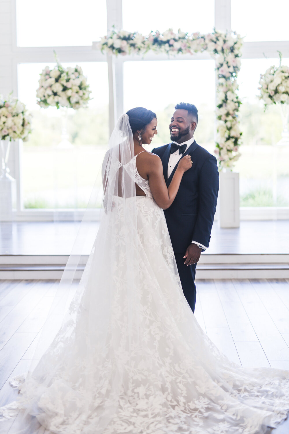 Dallas Wedding- Pharris Photography- Couple- Alexiss + Chaz- Bride &amp; Groom