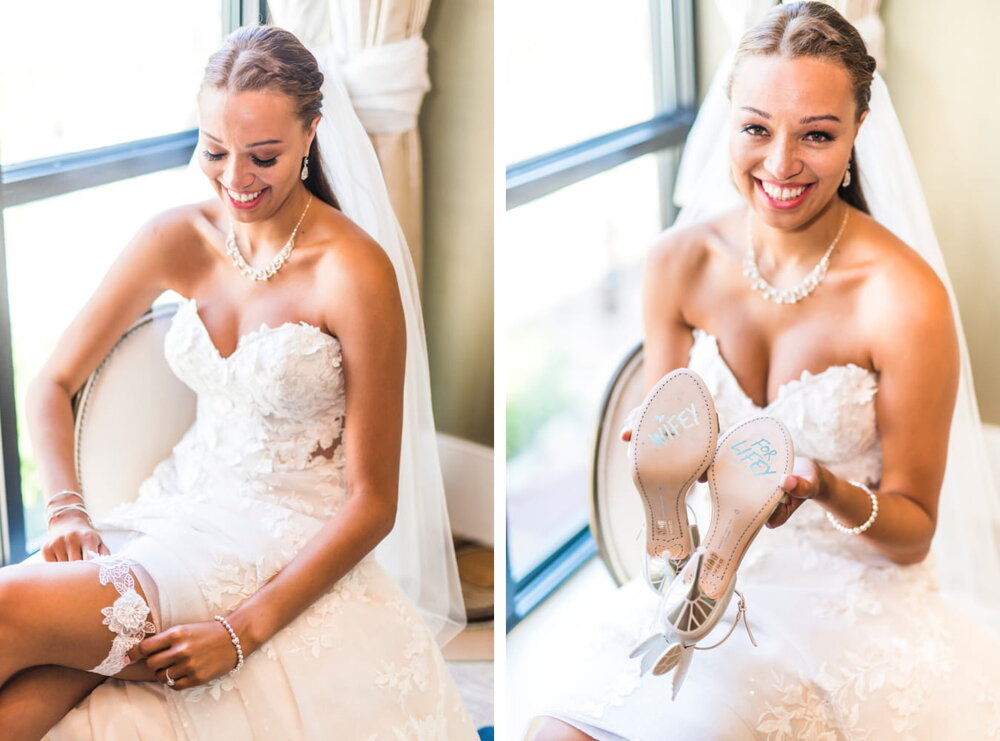 San Antonio Wedding- Elian Hotel and Resort- Pharris Photography- Getting Ready- Amber + Kodi- Bride