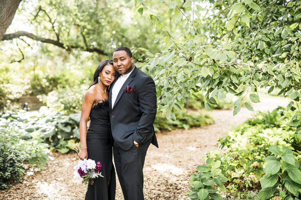 Houston Engagement- Pharris Photography- Engagement Session- Centennial McGovern Gardens- Tyrie + Samara