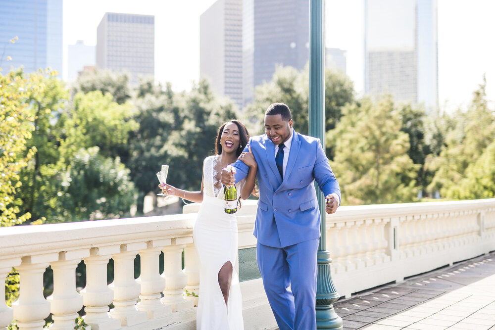 Houston Engagement- Pharris Photography- Engagement Session- Centennial McGovern Gardens- Tyrie + Samara