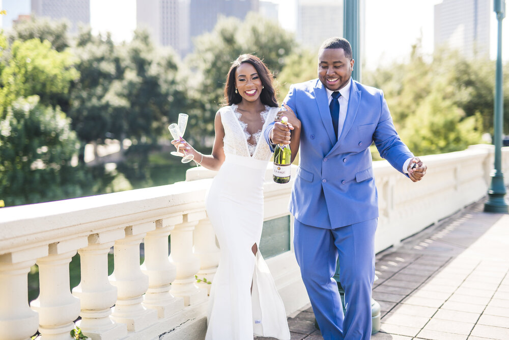 Houston Engagement- Pharris Photography- Engagement Session- Centennial McGovern Gardens- Tyrie + Samara