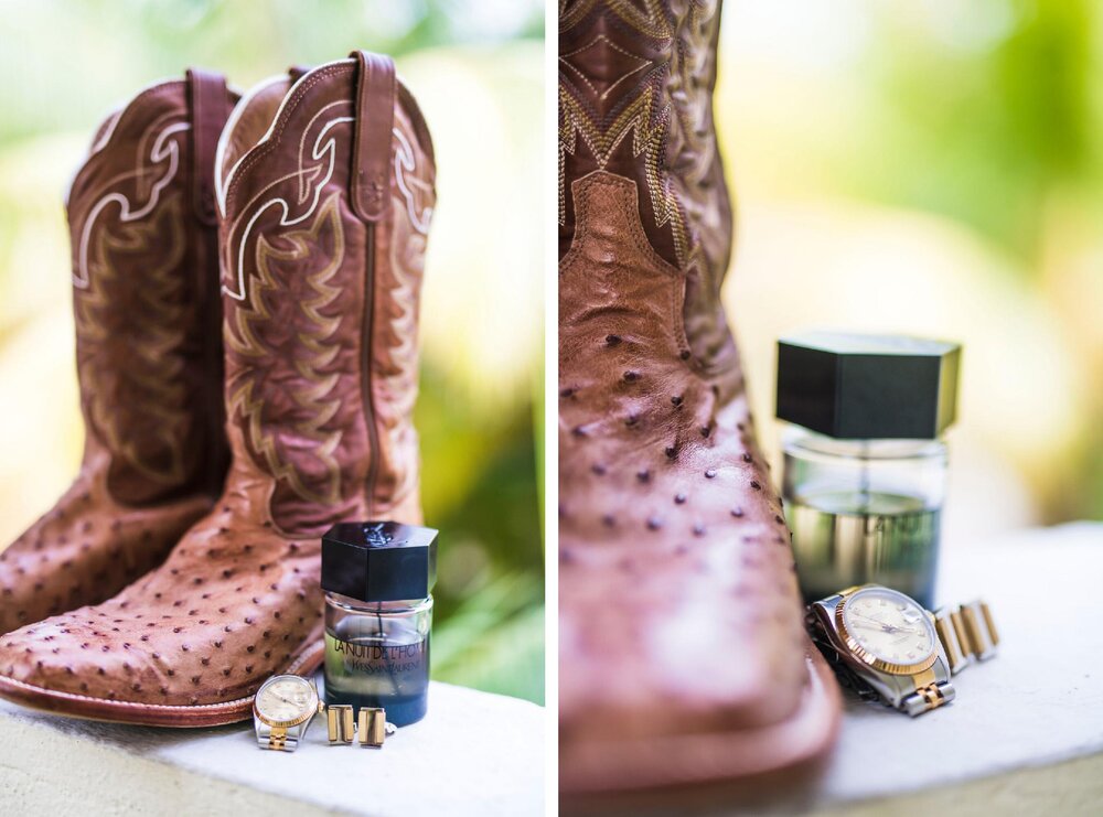 Cancún Wedding- Ed Dorado Royale Resort- Pharris Photography- Groom- Boots- Watch- Cologne