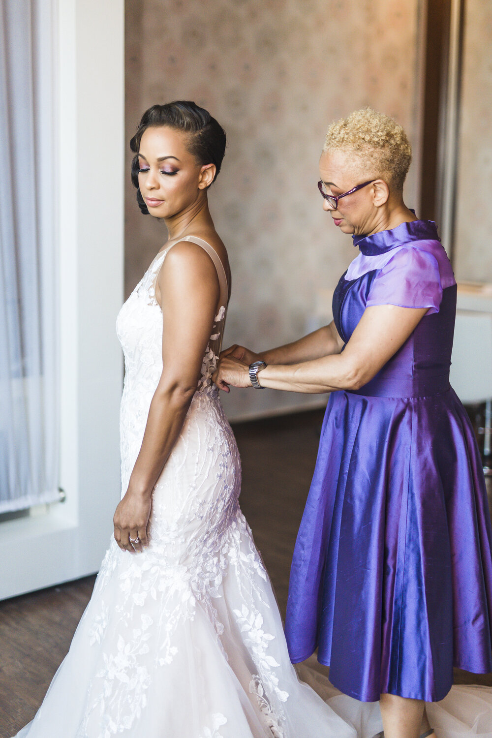 Cancun, Mexico Wedding- El Dorado Royale Resort- Pharris Photography- Getting Ready- Carrie + Eugene-Bride