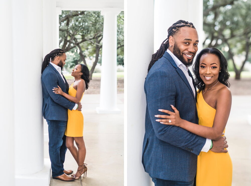 Dallas Engagement- Pharris Photography- Engagement Session- Arlington Hall- Jordan + Joshua