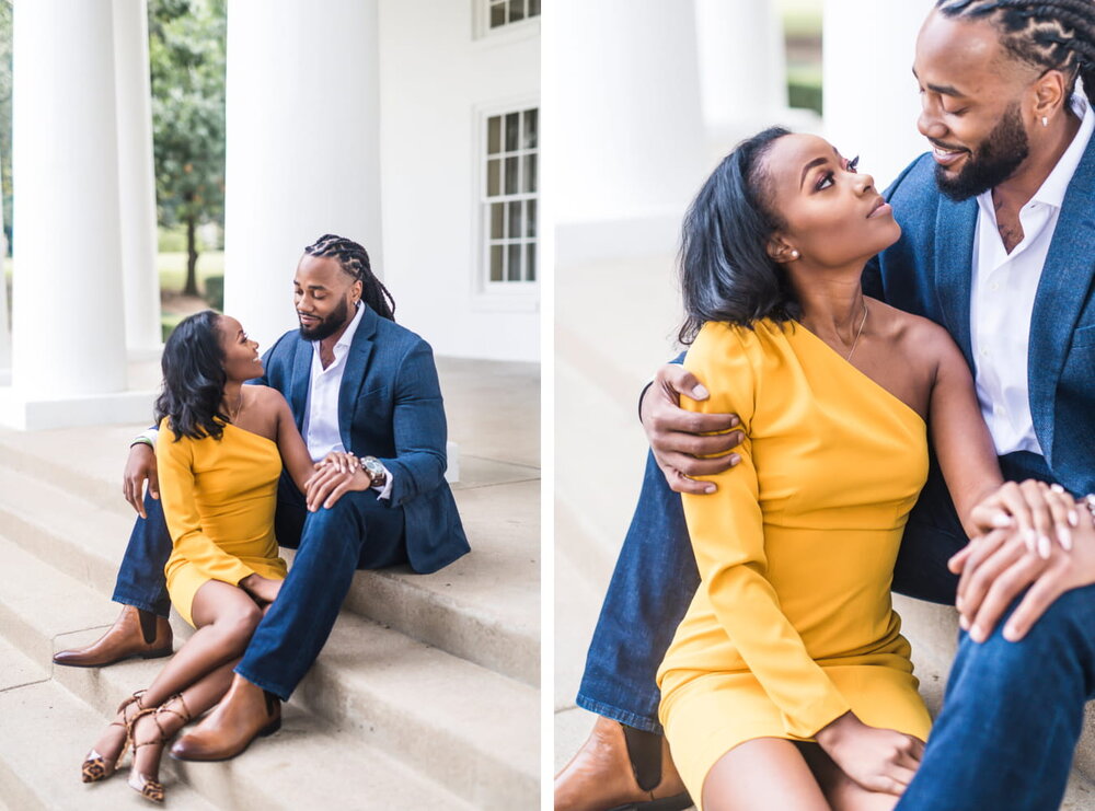 Dallas Engagement- Pharris Photography- Engagement Session- Arlington Hall- Jordan + Joshua