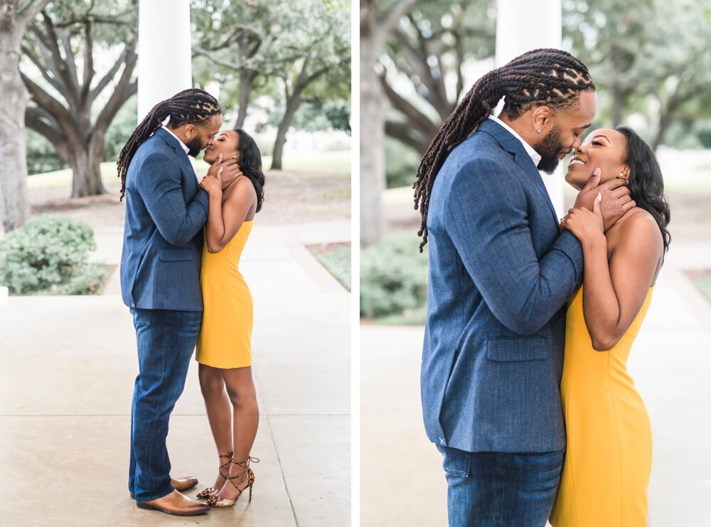 Dallas Engagement- Pharris Photography- Engagement Session- Arlington Hall- Jordan + Joshua