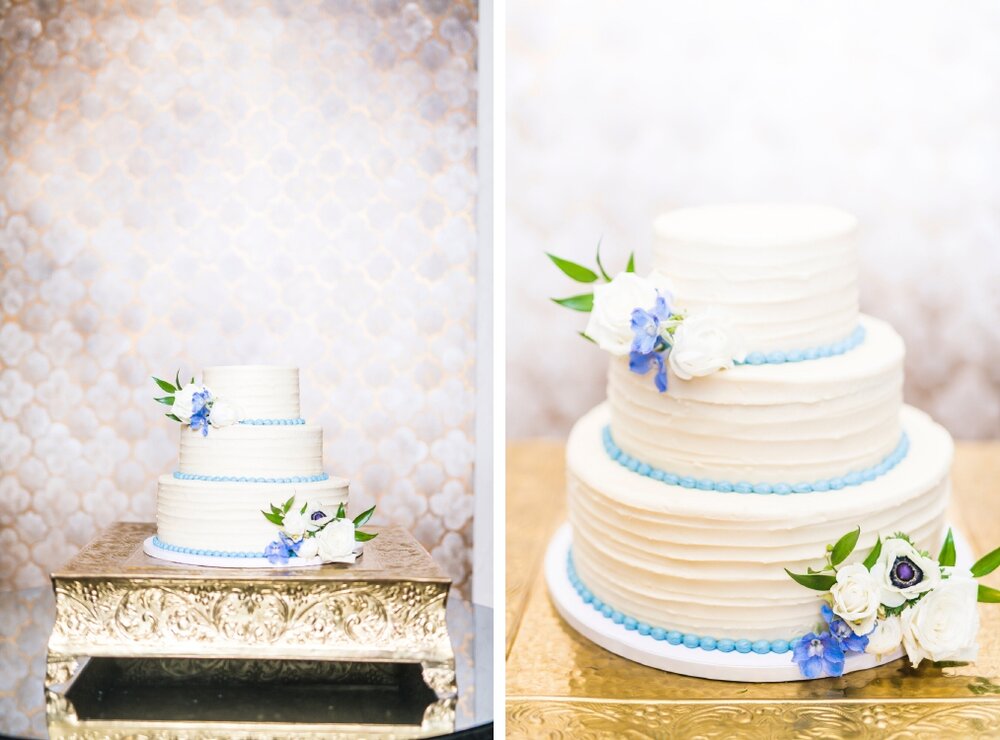 Dallas Wedding- Pharris Photography- Chapel at Ana Villa- Reception- Courtney + Eddie- Wedding Cake