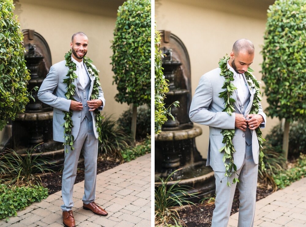 Dallas Wedding- Chapel at Ana Villa- Pharris Photography- Couple- Courtney + Eddie- Groom